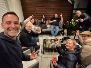 Geselliger Abend bei Familie Dittrich